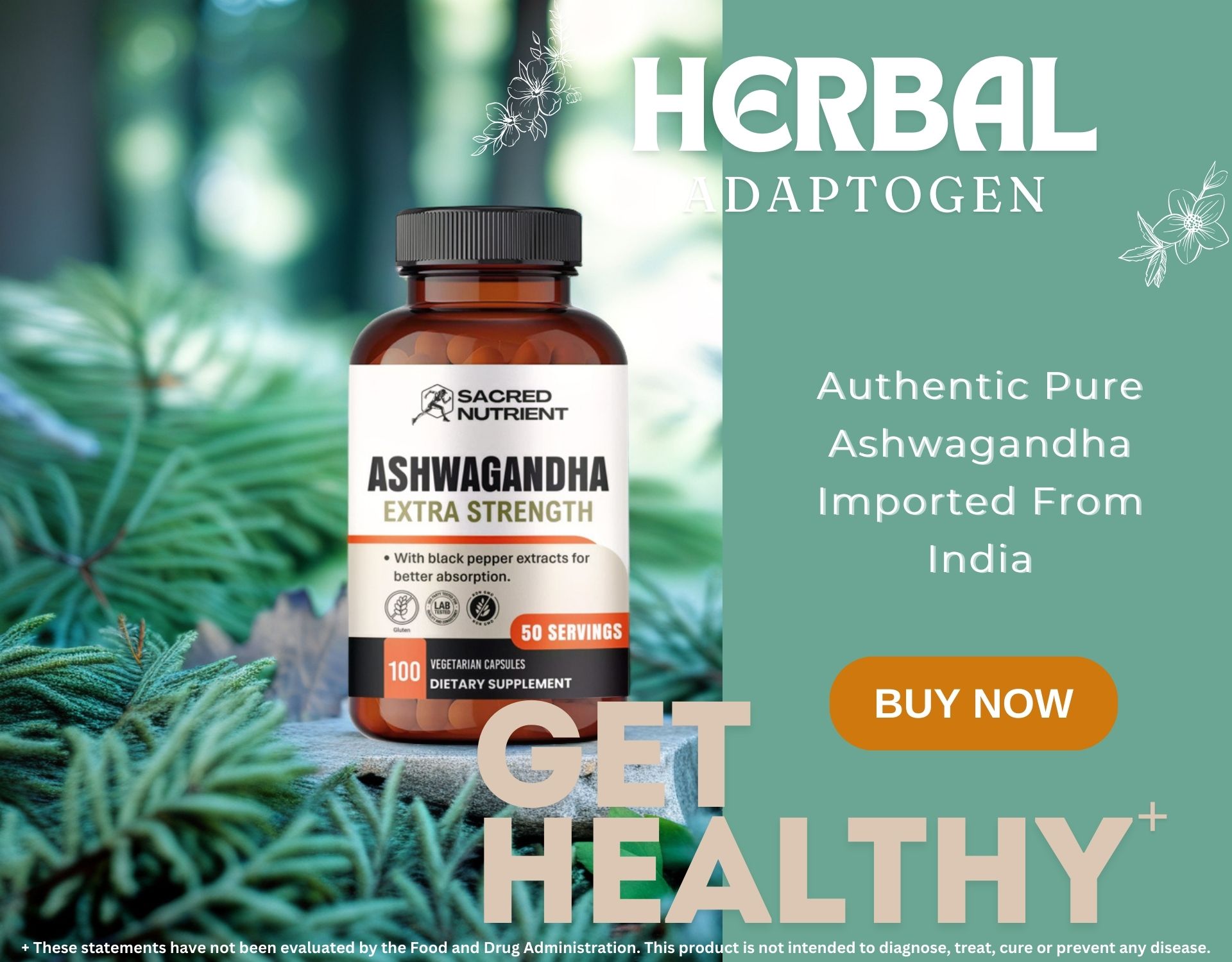 sacred nutrient ashwagandha