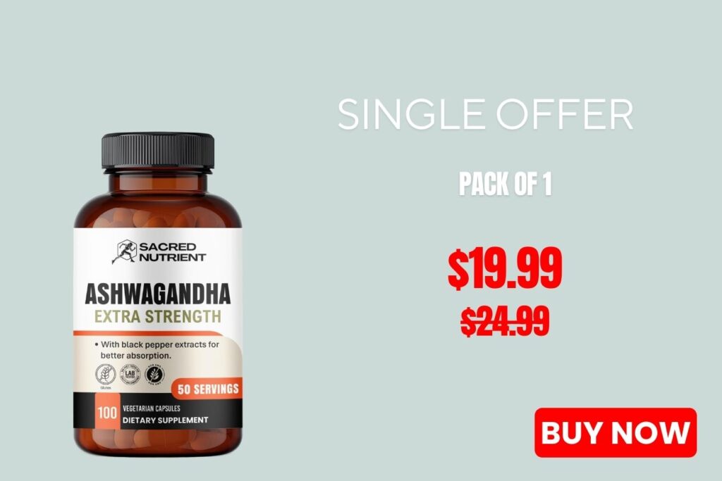 single ashwagandha offer